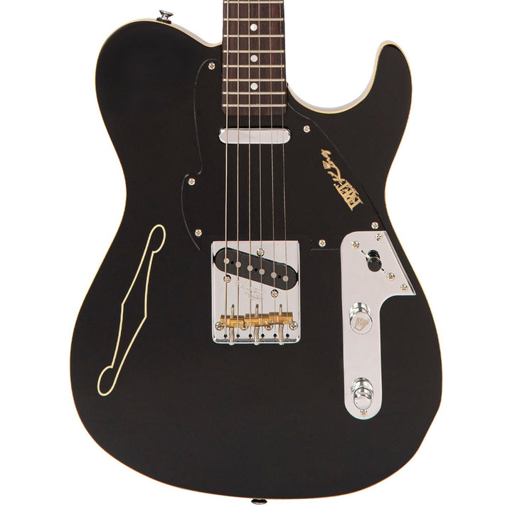 Fret - King Country Squire Stealth ~ Gloss Black - Ev - Entz Music