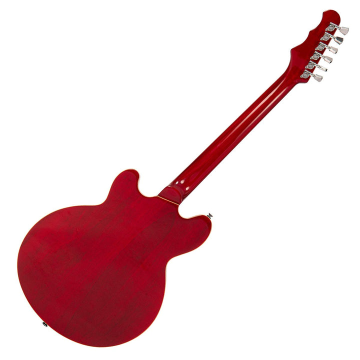 Fret - King Elise Custom with vintage style Vibrato ~ Cherry Red - Ev - Entz Music