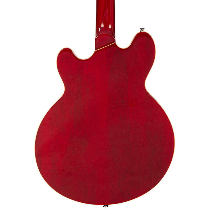 Fret - King Elise Custom with vintage style Vibrato ~ Cherry Red - Ev - Entz Music