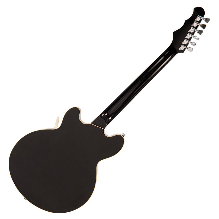 Fret - King Elise Custom with vintage style Vibrato ~ Gloss Black - Ev - Entz Music
