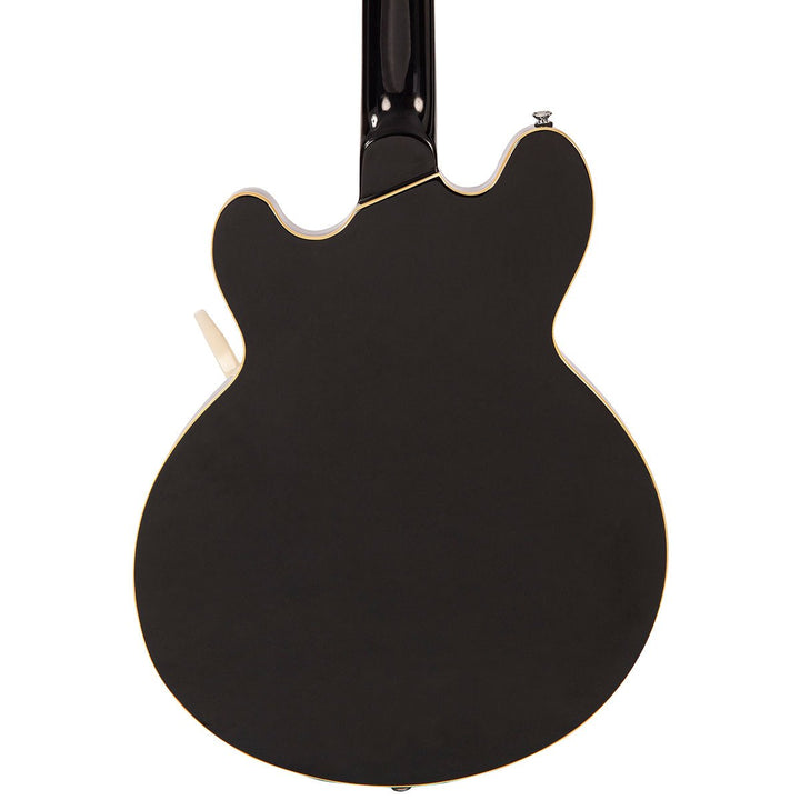 Fret - King Elise Custom with vintage style Vibrato ~ Gloss Black - Ev - Entz Music