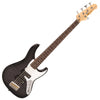 Fret - King Perception Custom 5 String Bass ~ Blackburst - Ev - Entz Music