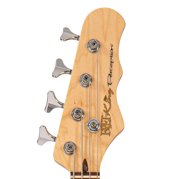 Fret - King Perception Custom Bass ~ Blackburst - Ev - Entz Music