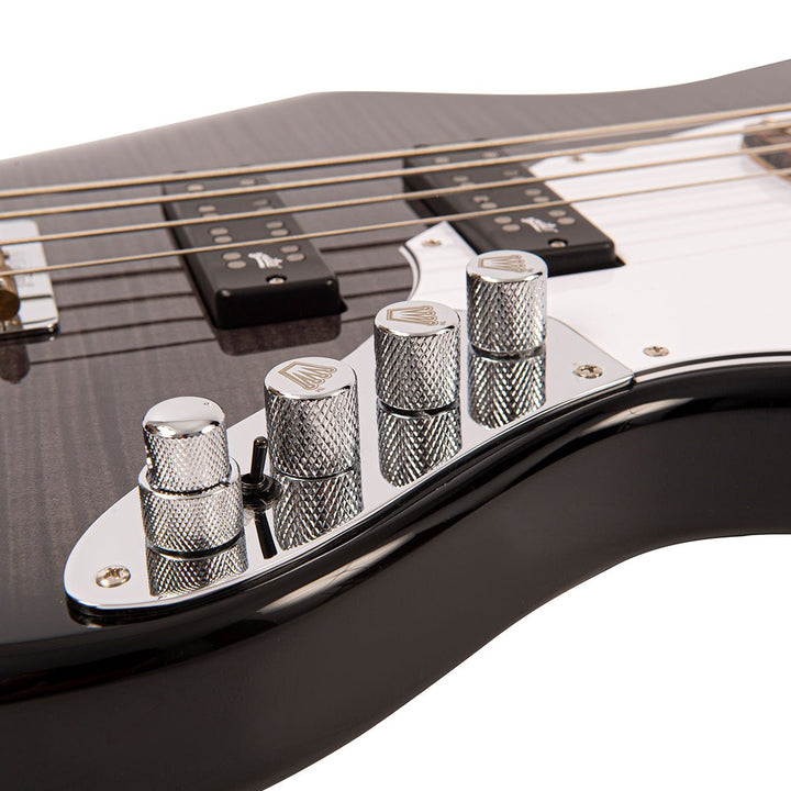 Fret - King Perception Custom Bass ~ Blackburst - Ev - Entz Music