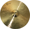 Bliss Crash/Ride 18" cymbal - top view showing hand-lathed surface
