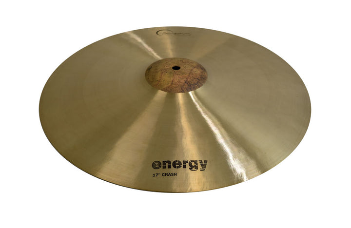 Dream Energy Crash 17'' Cymbal featuring a micro-lathed finish and unlathed bell for dynamic performance.