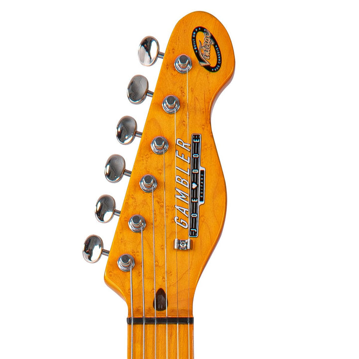 Joe Doe 'Gambler' Electric Guitar by Vintage ~ Butterscotch with Case - Ev - Entz Music
