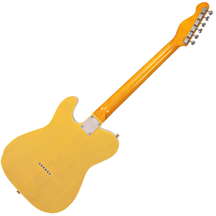 Joe Doe 'Gambler' Electric Guitar by Vintage ~ Butterscotch with Case - Ev - Entz Music