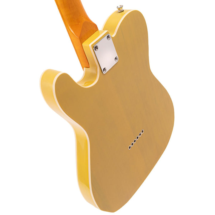 Joe Doe 'Gambler' Electric Guitar by Vintage ~ Butterscotch with Case - Ev - Entz Music