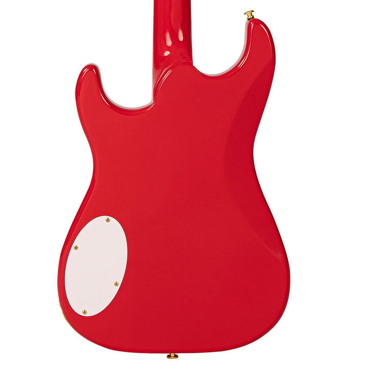 Joe Doe 'Gas Jockey' Electric Guitar by Vintage ~ Gas Pump Red with Case - Ev - Entz Music