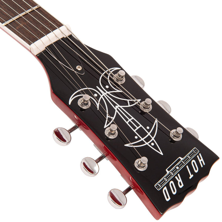 Joe Doe 'Hot Rod' Electric Guitar by Vintage ~ Cali - Sunset Burst with Case - Ev - Entz Music