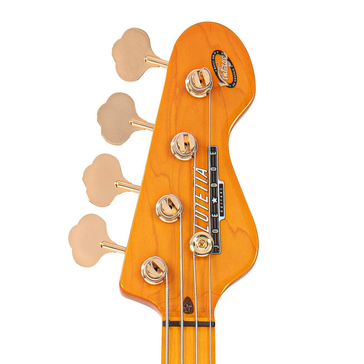Joe Doe 'Lutetia' Bass Guitar by Vintage ~ Blackburst with Case - Ev - Entz Music