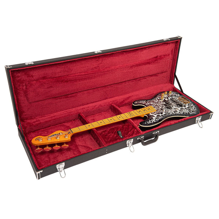Joe Doe 'Lutetia' Bass Guitar by Vintage ~ Blackburst with Case - Ev - Entz Music