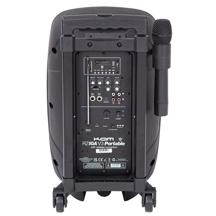 KAM 10" Portable Speaker with Bluetooth® ~ 550w - Ev - Entz Music