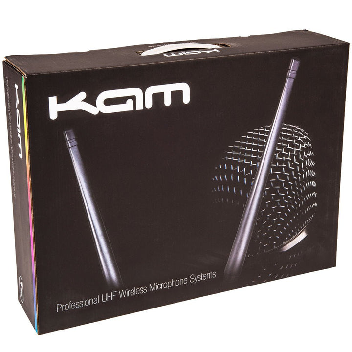 KAM Dual Microphone Fixed - Channel System - Ev - Entz Music