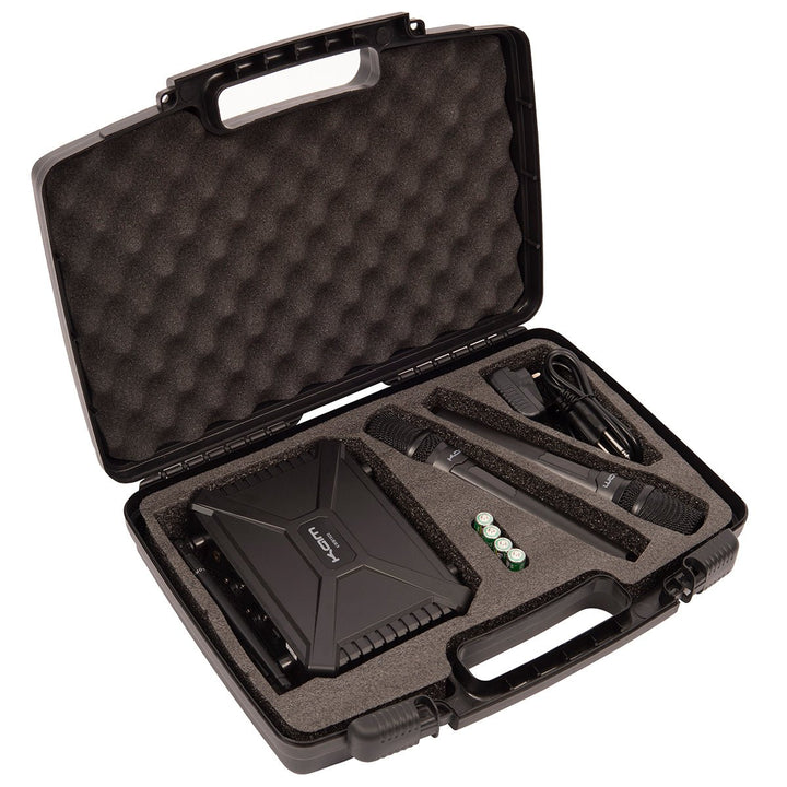 Kam Dual Microphone Multi - Channel System - Ev - Entz Music