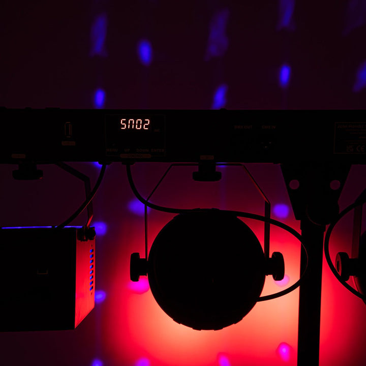 Kam Party Set ~ Inc lights, stand and carry bags - Ev - Entz Music