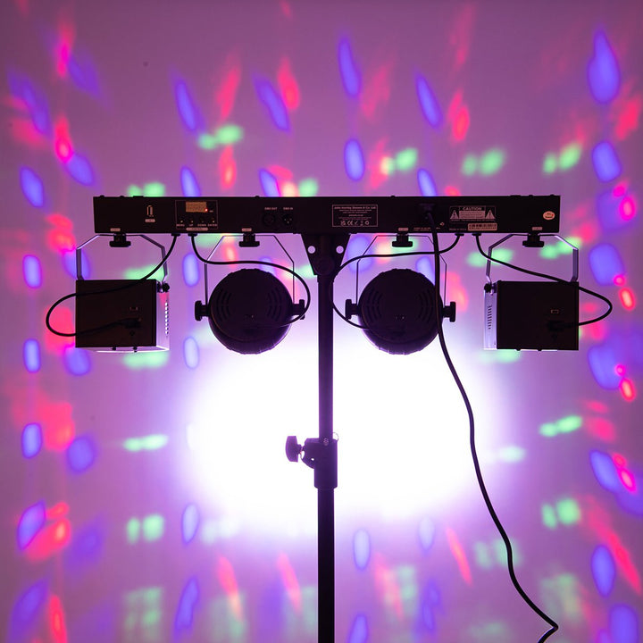 Kam Party Set ~ Inc lights, stand and carry bags - Ev - Entz Music