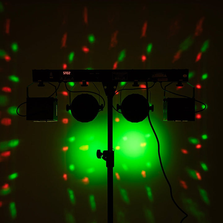 Kam Party Set ~ Inc lights, stand and carry bags - Ev - Entz Music