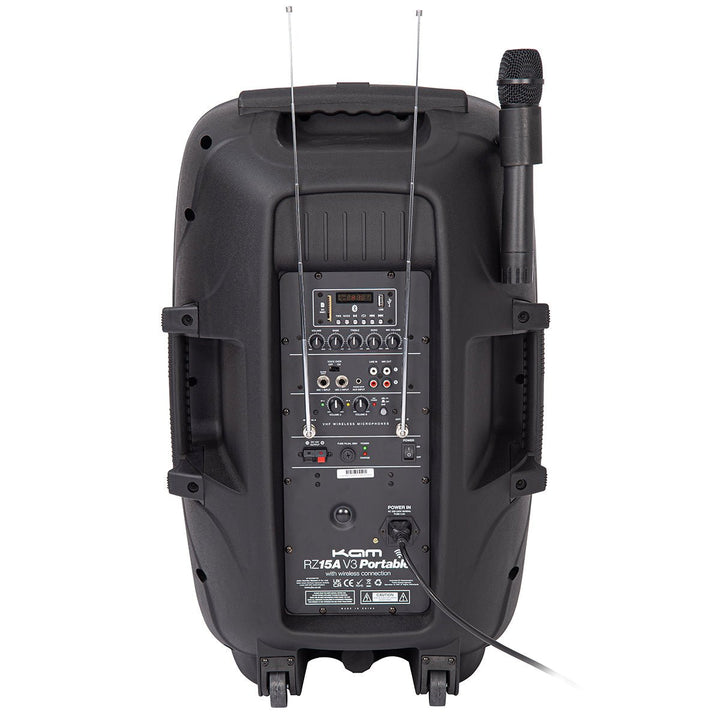 KAM Portable 15" Active Speaker with Bluetooth® ~ 1000w - Ev - Entz Music