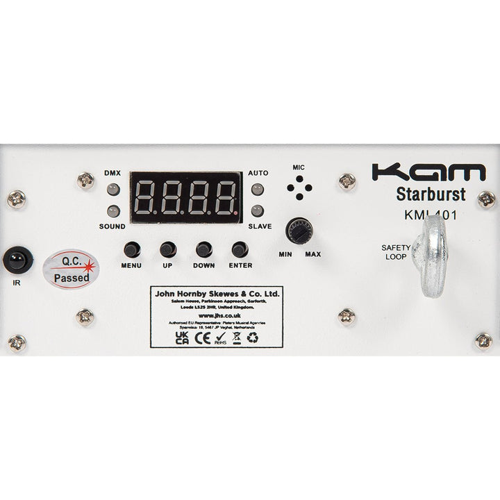 Kam Stratosphere Ghost Starburst ~ White - Ev - Entz Music
