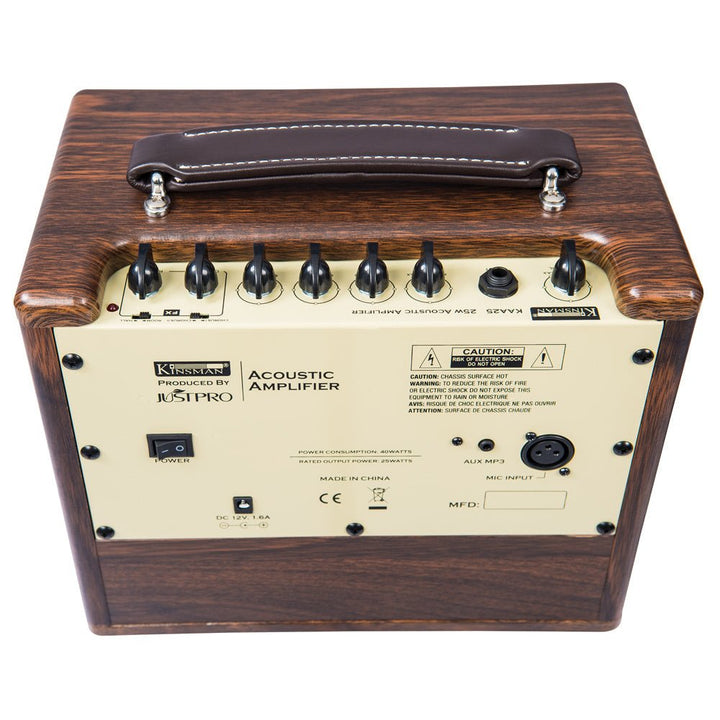 Battery-Powered Acoustic Amplifier – Kinsman KAA25

