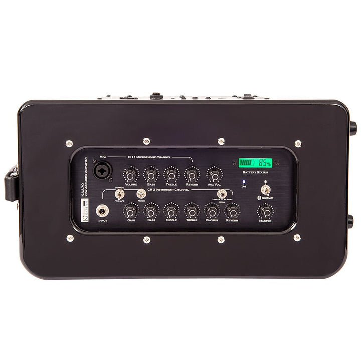 Kinsman 70w Acoustic Amp ~ Mains/Battery Power ~ White - Ev - Entz Music