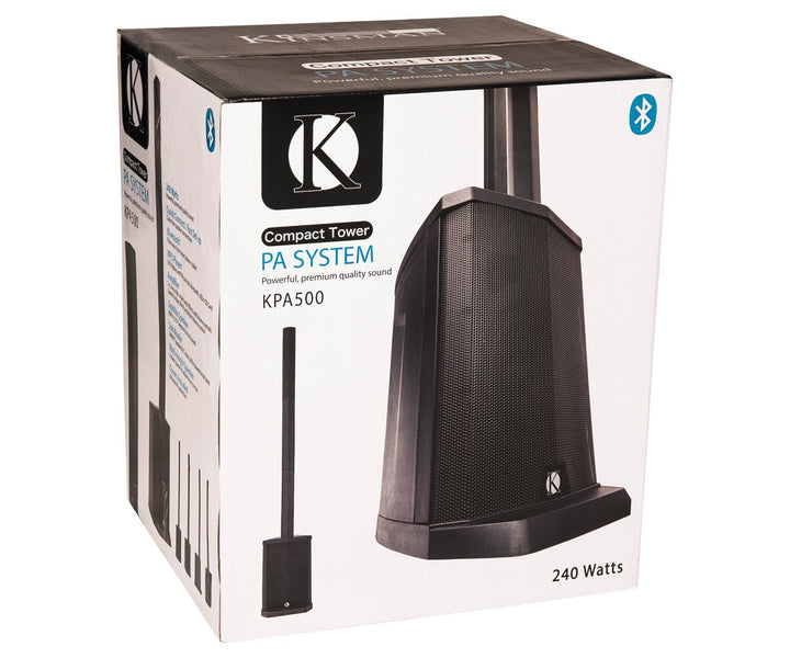 Kinsman Compact Tower PA system ~ 240W - Ev - Entz Music