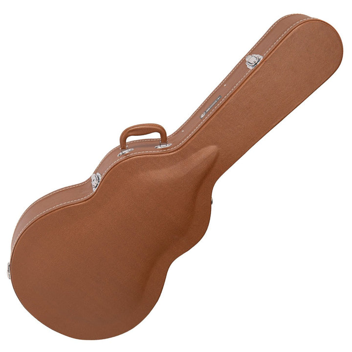 Kinsman Deluxe Hardshell 'Vintage' Arch Top Semi Acoustic Guitar Case - Ev - Entz Music