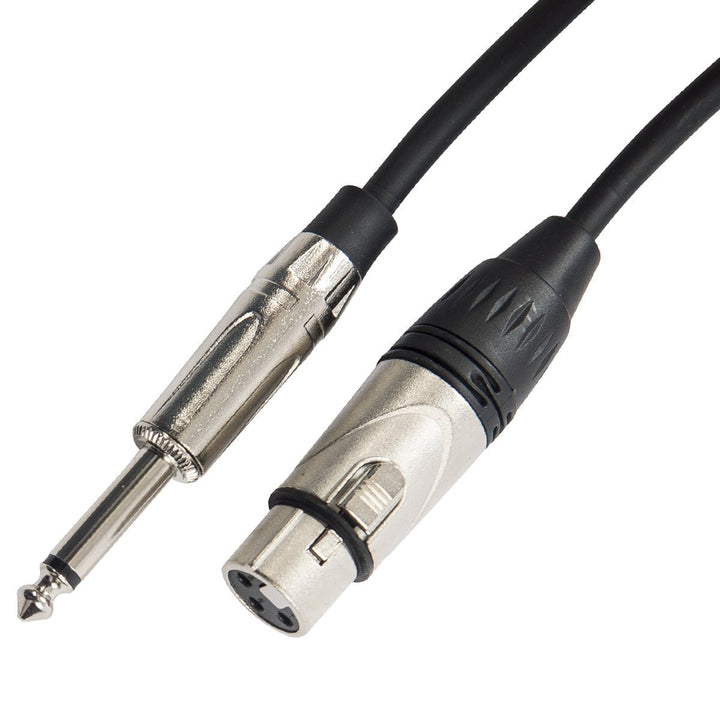 Kinsman Deluxe Mono Microphone Cable ~ 20ft/6m - Ev - Entz Music