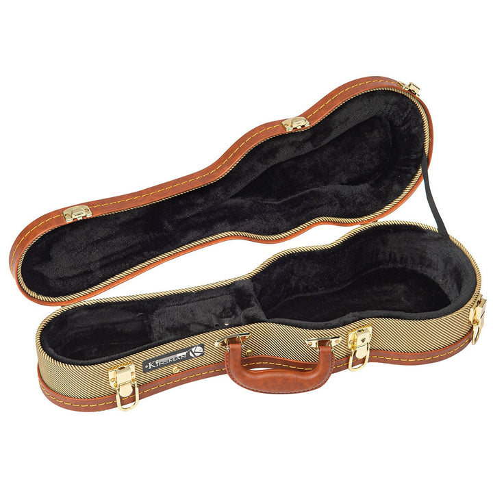 Kinsman Deluxe Soprano Ukulele Case - Ev - Entz Music