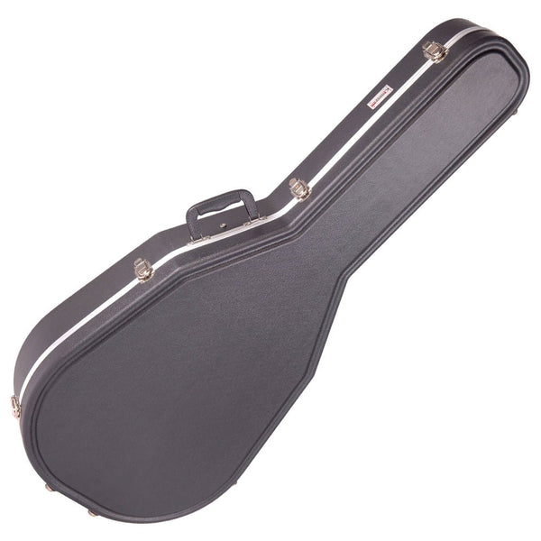 Kinsman Premium ABS Case ~ Mid/Shallow Roundback Guitar - Ev - Entz Music