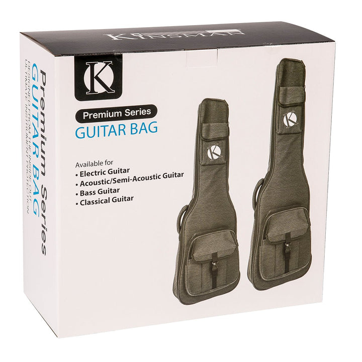 Kinsman Premium Series Canvas Guitar Bag ~ Acoustic/Semi Acoustic - Ev - Entz Music