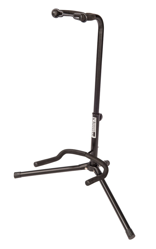Kinsman Premium Series Universal Guitar Stand ~ Black - Ev - Entz Music