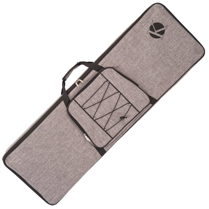 Kinsman Ultima™ Hardshell Bass Guitar Bag ~ Grey - Ev - Entz Music