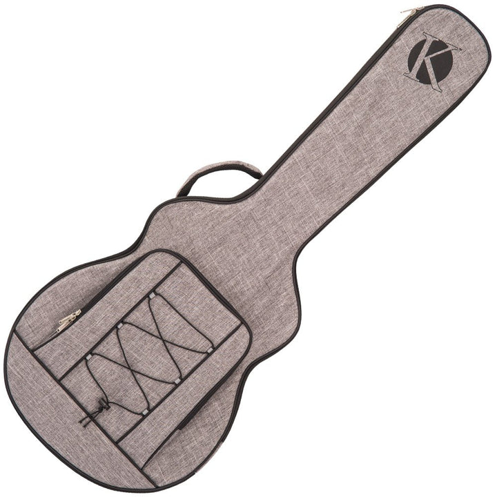 Kinsman Ultima™ Hardshell Semi - Acoustic Guitar Bag ~ Grey - Ev - Entz Music