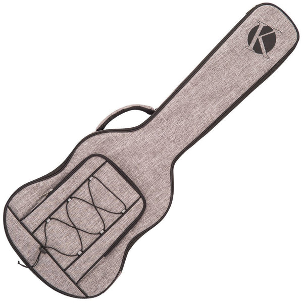 Kinsman Ultima™ Hardshell VS6 Style Guitar Bag ~ Grey - Ev - Entz Music