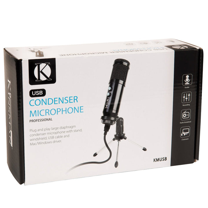 Kinsman USB Condenser Microphone - Ev - Entz Music