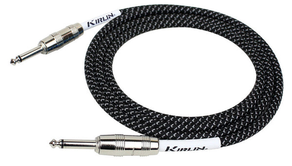Kirlin 10FT STRAIGHT CABLE - BLACK