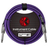 KIRLIN 10FT STRAIGHT CABLE PURPLE