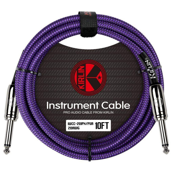 KIRLIN 10FT STRAIGHT CABLE PURPLE