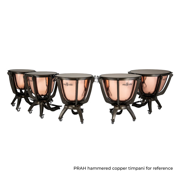 Majestic Prophonic Polished Copper Deep Cambered Timpani - Ev - Entz Music
