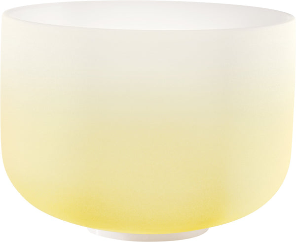 MEINL Sonic Energy Crystal Singing Bowl, color - frosted, 12" / 30 cm, Note E4, Solarplexus Chakra - Ev - Entz Music