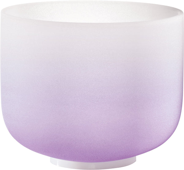 MEINL Sonic Energy Crystal Singing Bowl, color - frosted, 8" / 20 cm, Note B4, Crown Chakra - Ev - Entz Music