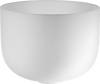 MEINL Sonic Energy Crystal Singing Bowl, white - frosted, 13" / 33 cm, Note D4, Sacral Chakra - Ev - Entz Music