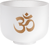 MEINL Sonic Energy Crystal Singing Bowl, white - frosted, 8" / 20 cm, Note C5, OM - Ev - Entz Music
