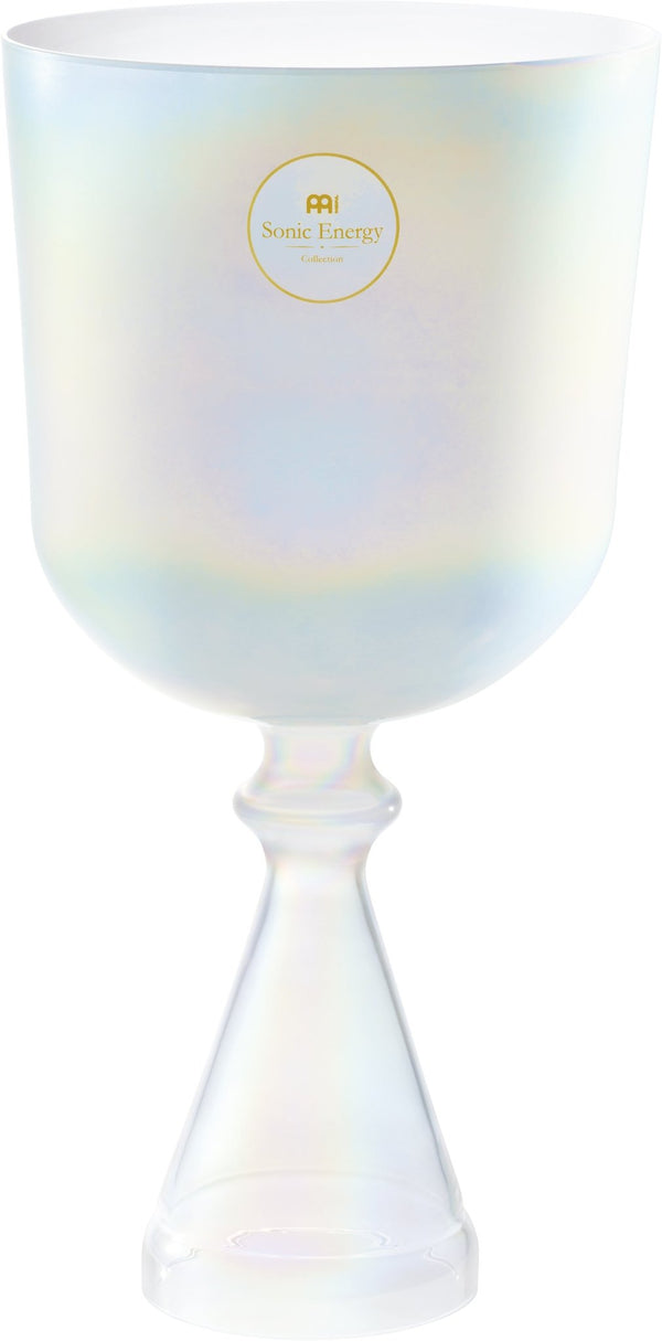 MEINL Sonic Energy Crystal Singing Chalice, 6.75"/17 cm, Note C4, Creamy, Root Chakra - Ev - Entz Music