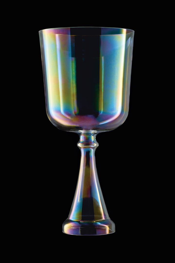 MEINL Sonic Energy Crystal Singing Chalice, 7"/18 cm, Note B3, Clear, Crown Chakra - Ev - Entz Music
