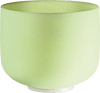 MEINL Sonic Energy Emerald Crystal Singing Bowl, frosted, 10" / 25 cm, Note F4, Heart Chakra - Ev - Entz Music