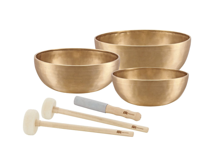 MEINL Sonic Energy Energy Series Basic Therapy Singing Bowl Set - 3pcs. - Ev - Entz Music